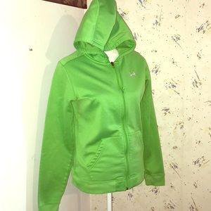 Under Armour zip up hooded sweatshirt
